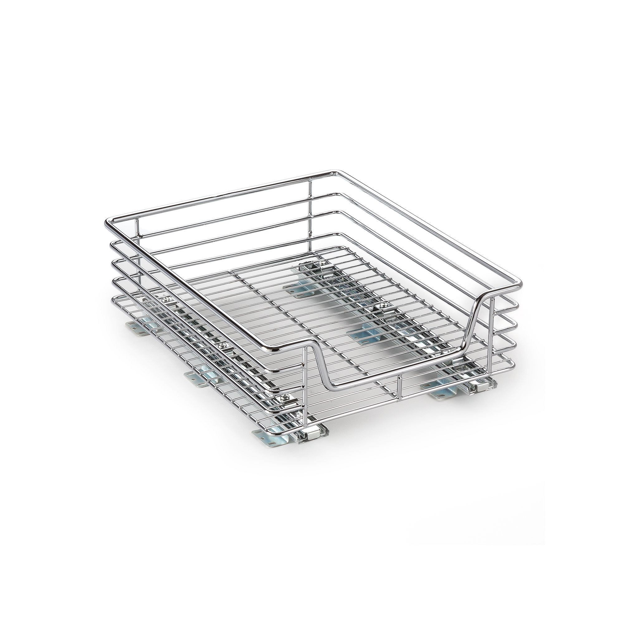 Glidez 14 1/2-in. Sliding Under-Cabinet Organizer, Grey
