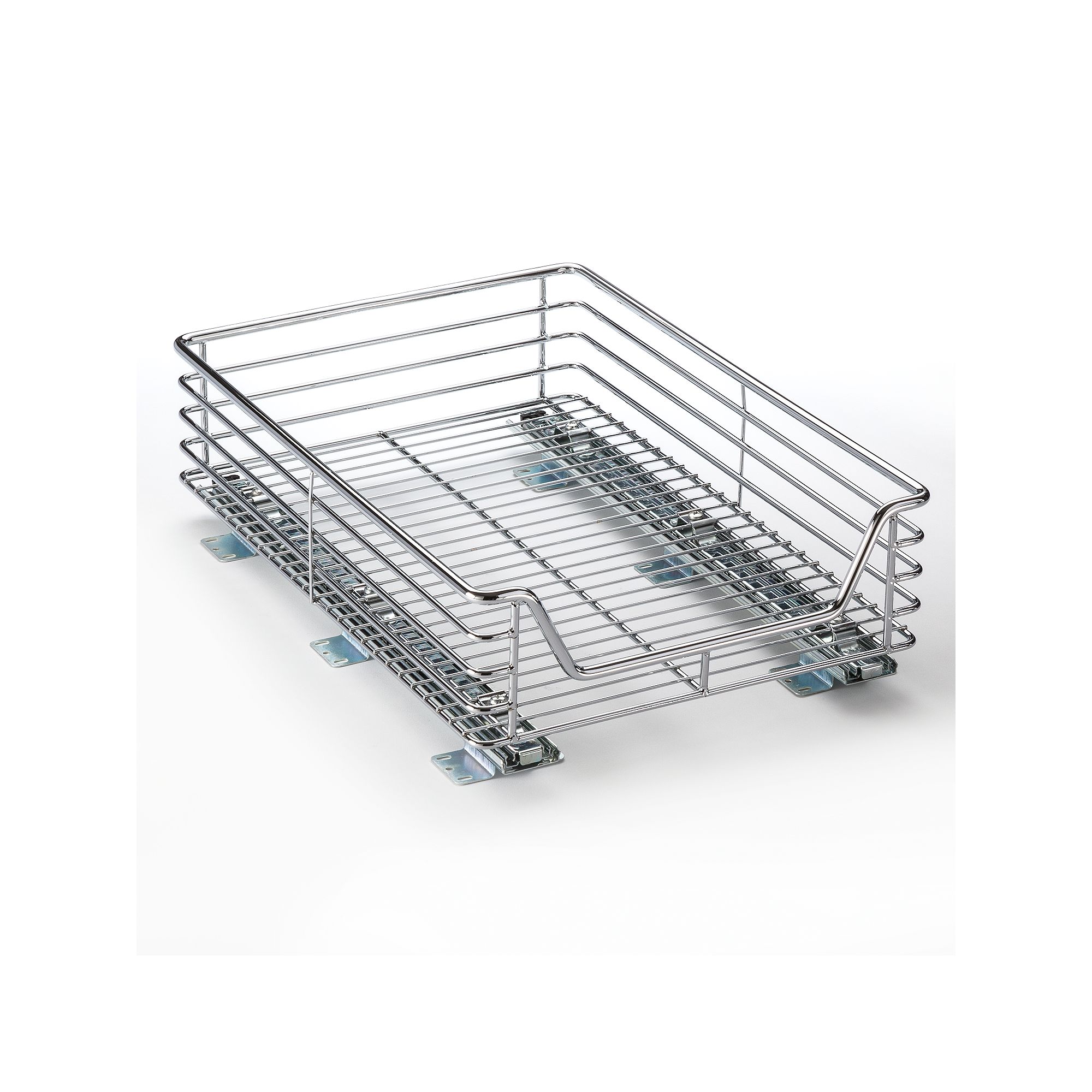 Glidez Extra Deep 14 1/2-in. Sliding Under-Cabinet Organizer, Grey