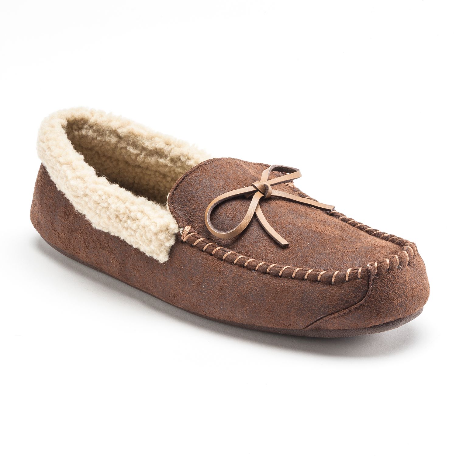 kohls moccasin slippers