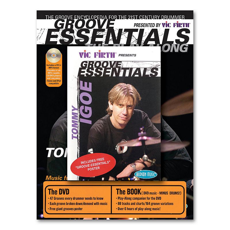 UPC 884088069575 product image for Tommy Igoe's Groove Essentials Music Book with CD and DVD - Drums, Multicolor | upcitemdb.com