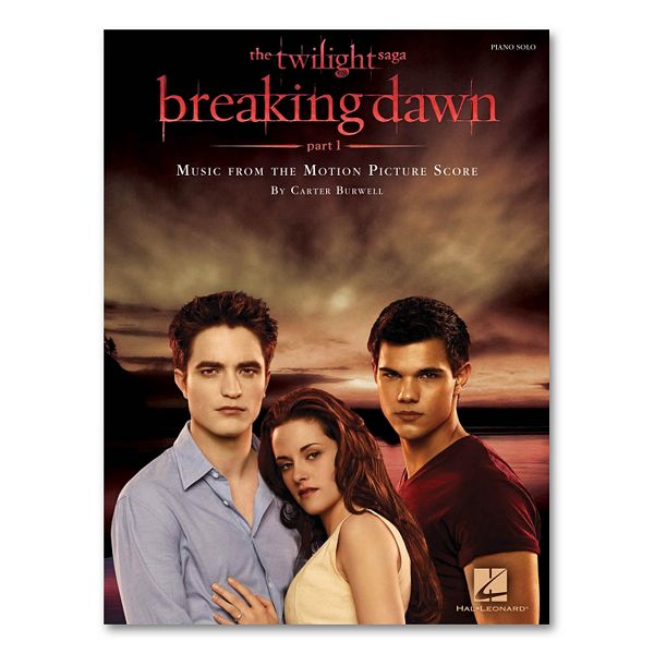Twilight Breaking Dawn Part 1 Sheet Music Book Piano Solo
