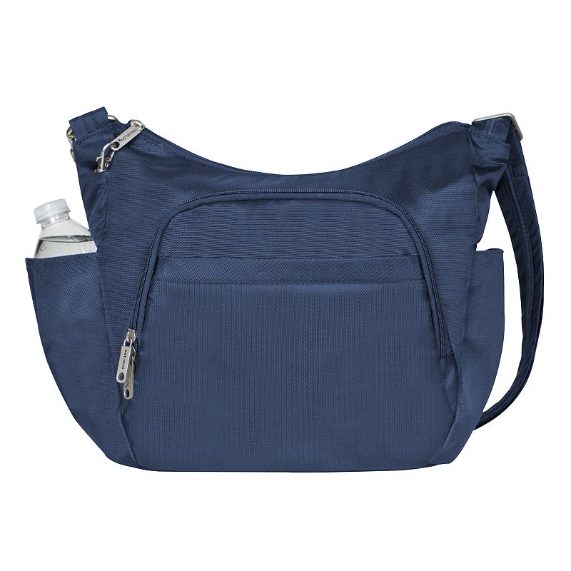 Travelon Anti-Theft RFID-Blocking Cross-Body Bag, Blue