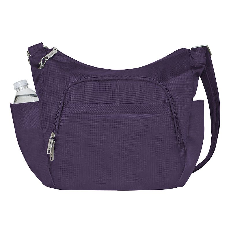 Travelon Anti-Theft RFID-Blocking Cross-Body Bag, Purple