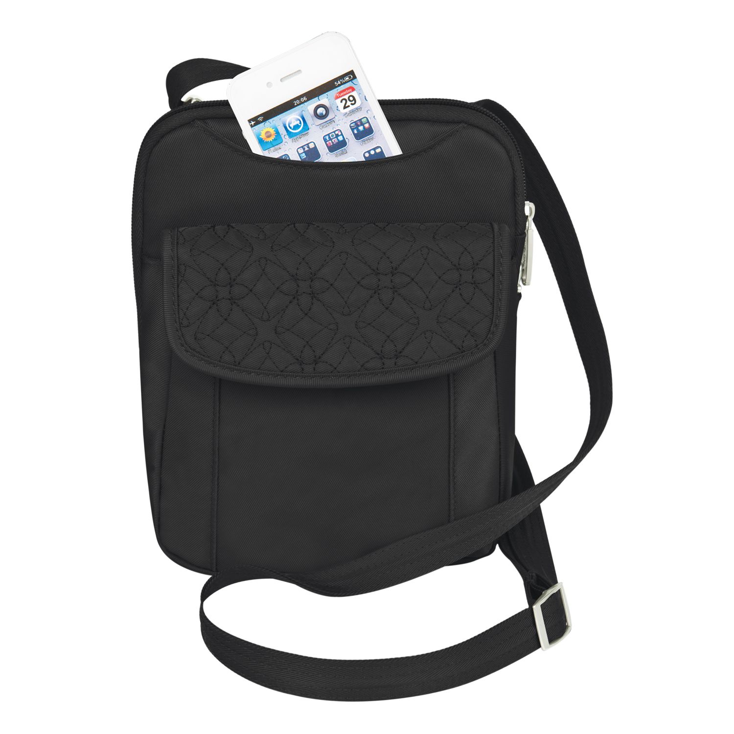 rfid travel crossbody bag