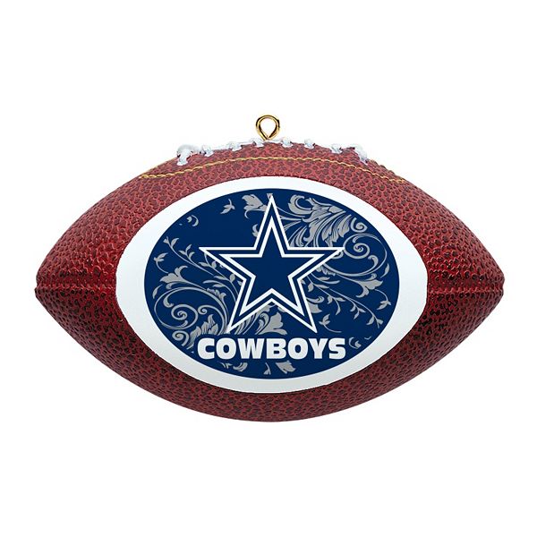 Dallas Cowboys Decoupage Snowflake Ball Ornament