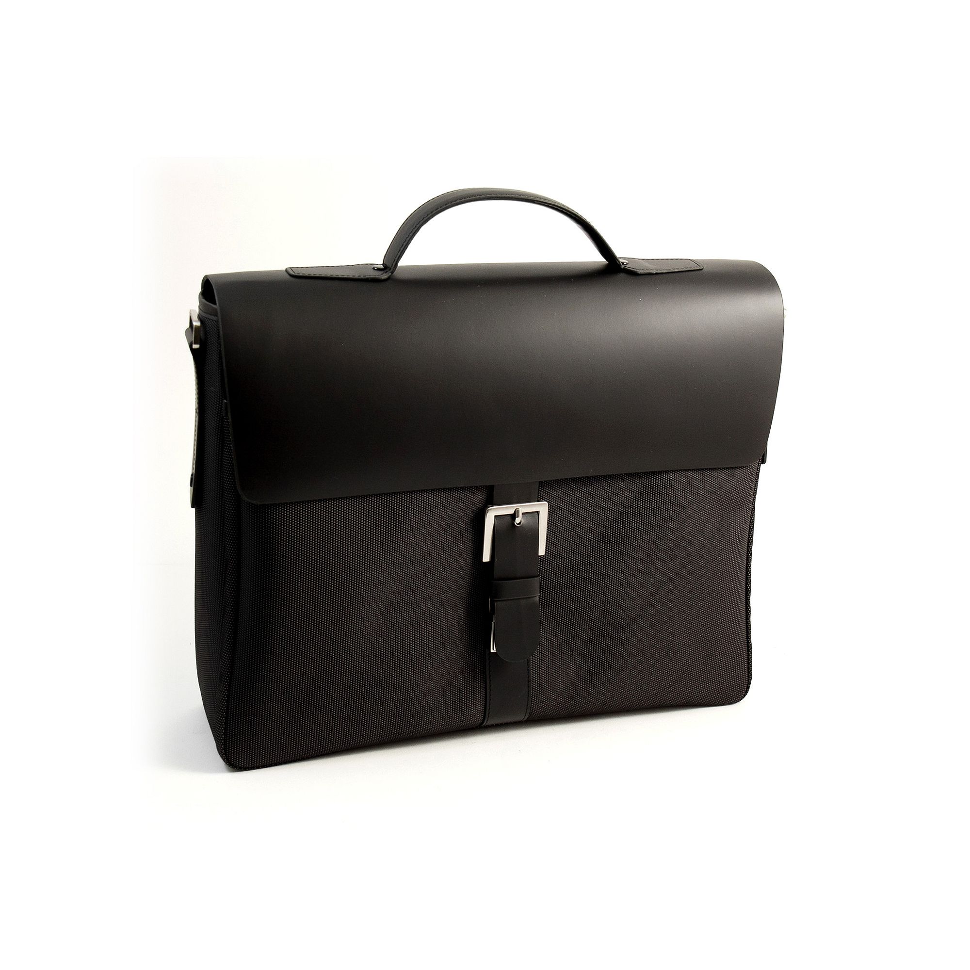 Multi-Compartment Briefcase, Black