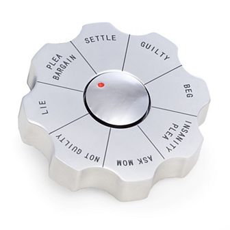 Legal Spinner Decision-Maker Paperweight