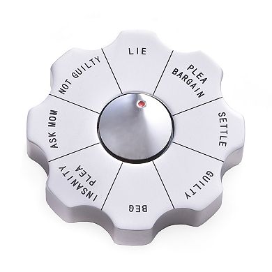 Legal Spinner Decision-Maker Paperweight