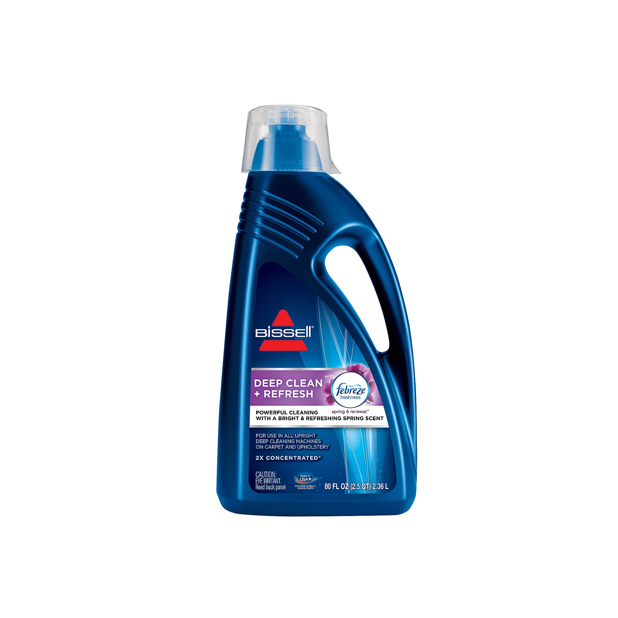 BISSELL DeepClean Solution with Febreze Spring & Renewal Scent, Multicolor