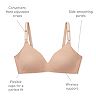 Warners No Side Effects® Underarm-Smoothing Comfort Wireless Lightly Lined T-Shirt Bra 1056