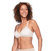 Warners No Side Effects Wireless Bra 36A Underarm & Back Smoothing 01056  Pink for sale online