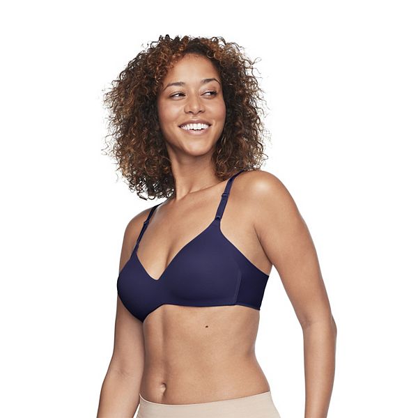 Warner's Womens No Side Effects Wire-Free T-Shirt Bra Style-1056