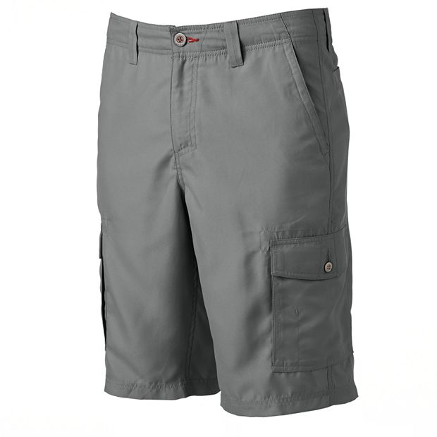 Mens microfiber cargo on sale shorts