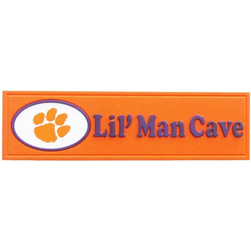 Clemson Tigers Lil Man Cave Sign
