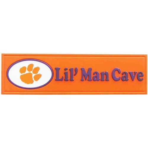 Clemson Tigers Lil Man Cave Sign