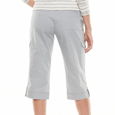 Gloria Vanderbilt Dawn Comfort Waist Cargo Capris - Women's