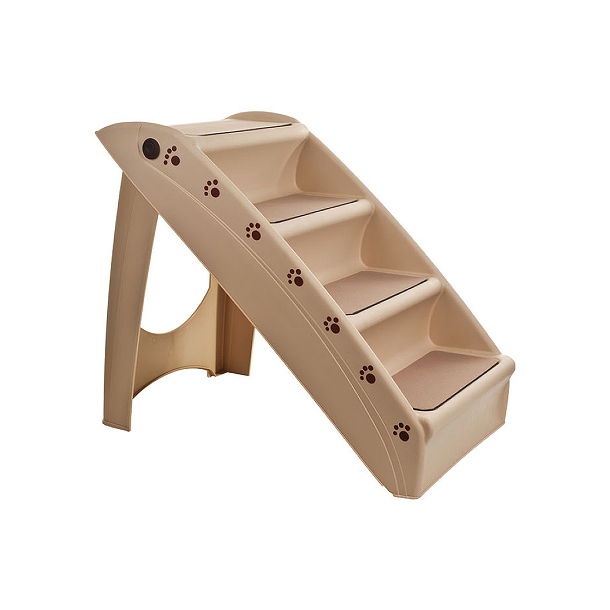 PAW Foldable Pet Staircase, Beige