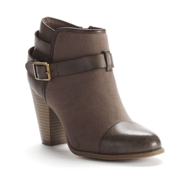 Hot Buy, LC Lauren Conrad Two Buckle Ankle Boots