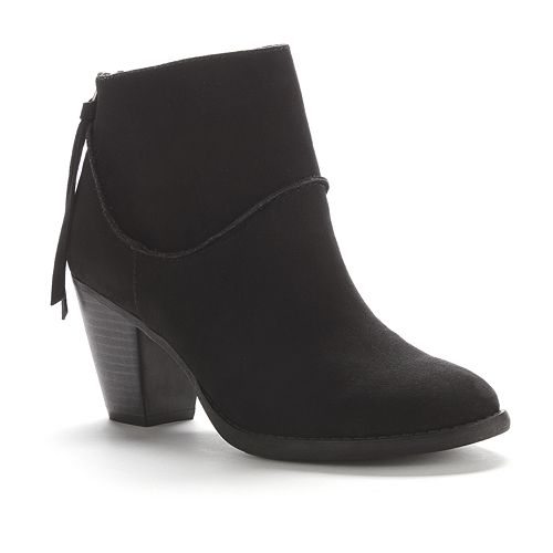 candies high heel ankle boots