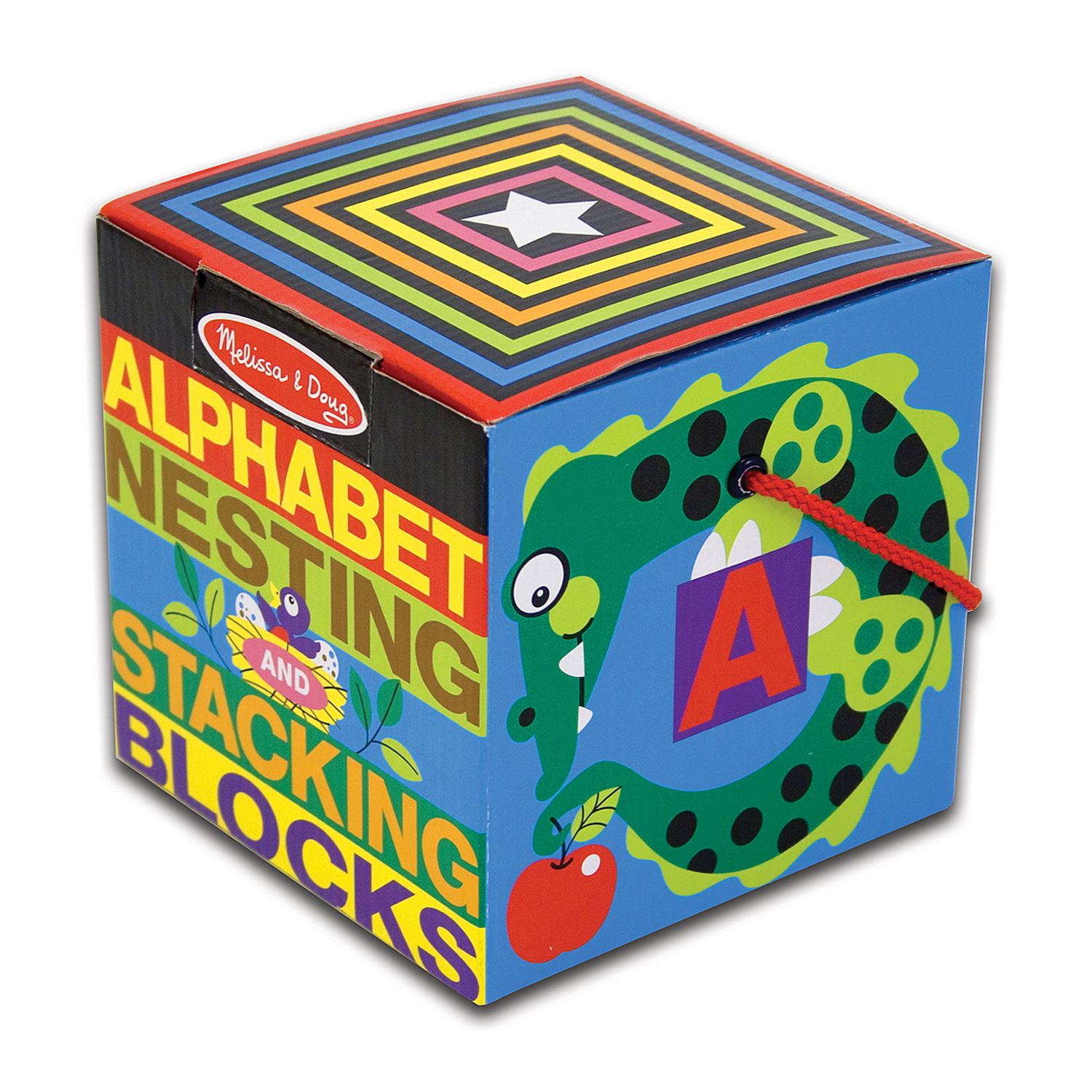 melissa and doug geometric stacking blocks