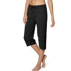 Buy CADITEX Capri Leggings for Women - High Waisted Yoga Workout Womens  Capris for Summer, Black, Small-Medium at