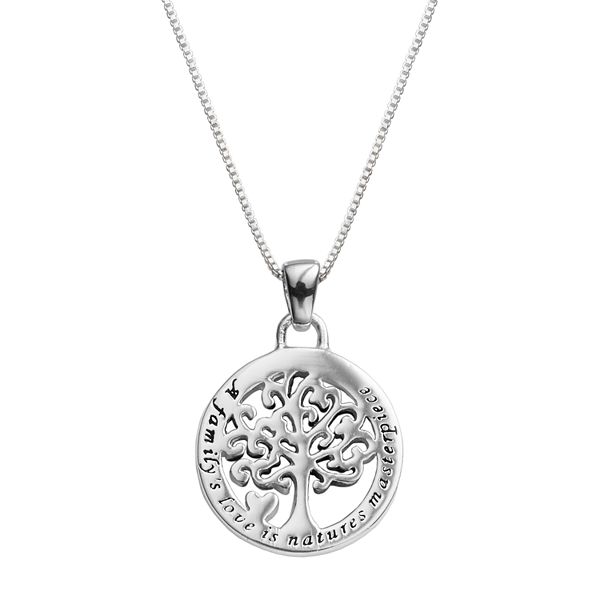 Sterling Silver Pendant Necklace