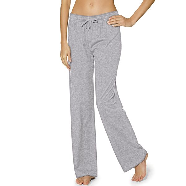  Champion, Jersey, Lightweight, Comfortable Lounge Pants for  Women, 31.5 (Plus Size Available), Granite Heather, Small : Clothing,  Shoes & Jewelry