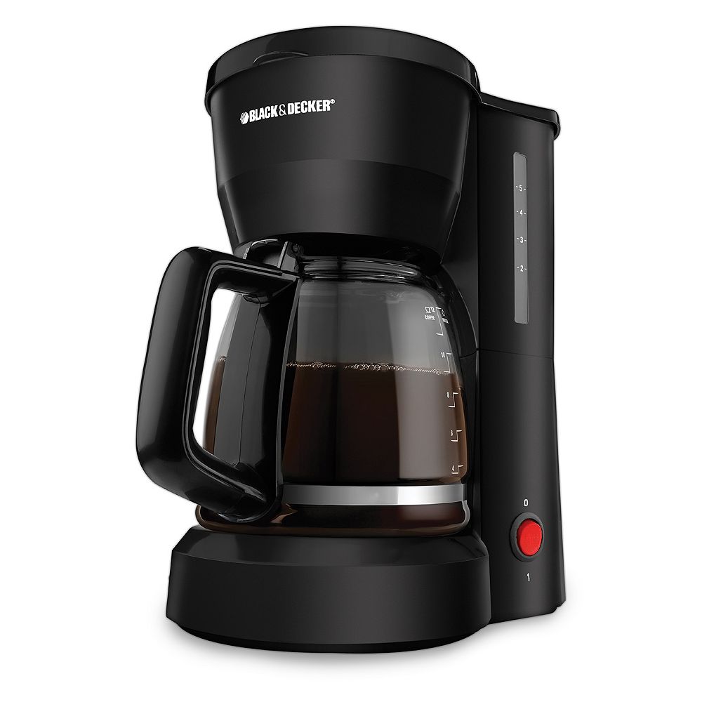 Black & Decker 5-Cup Coffee Maker, DCM600B