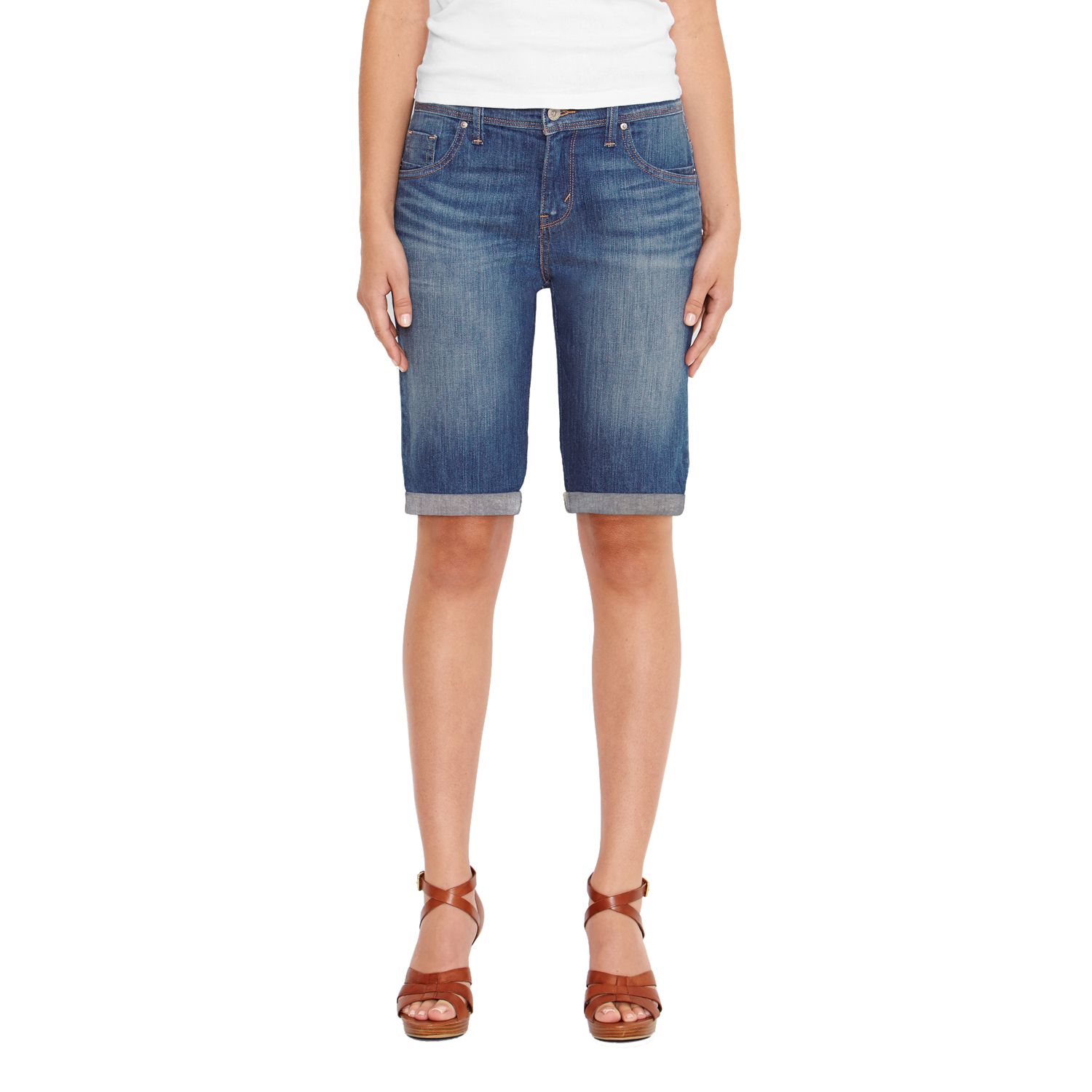 kohls womens levi shorts