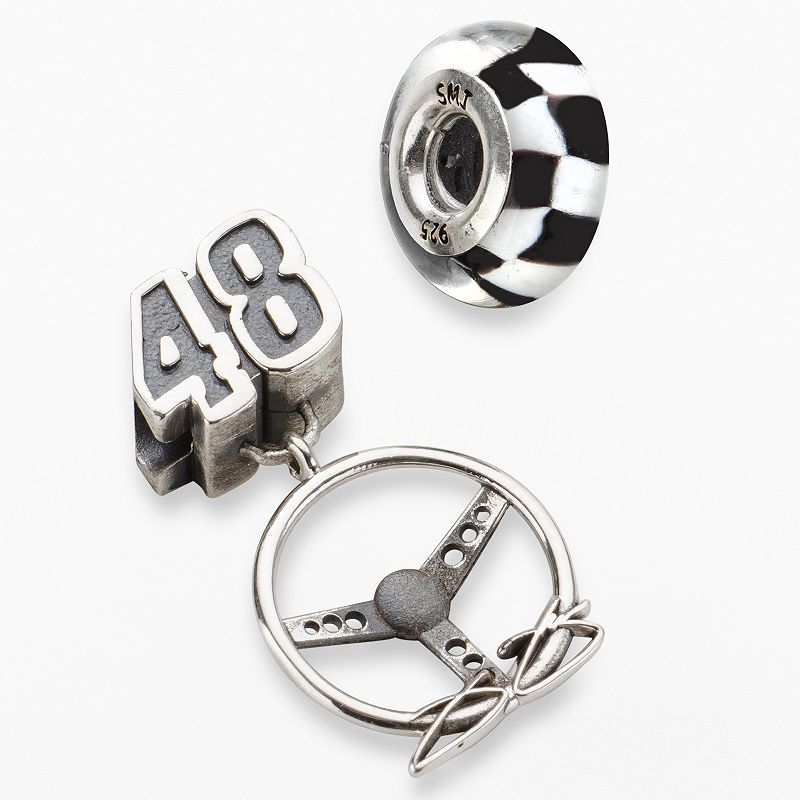 Insignia Collection NASCAR Jimmie Johnson Sterling Silver 48 Steering 