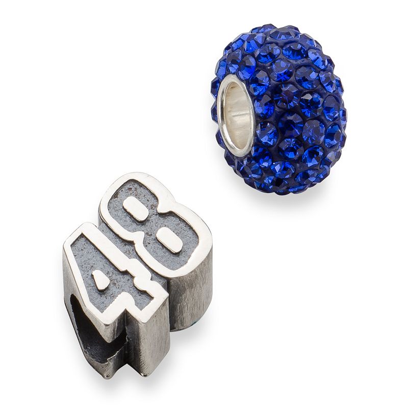 Insignia Collection NASCAR Jimmie Johnson Sterling Silver 48 Bead Set, - 94701495 - Jewelry A cool 48 design makes this bead set a must-have f sku 94701495