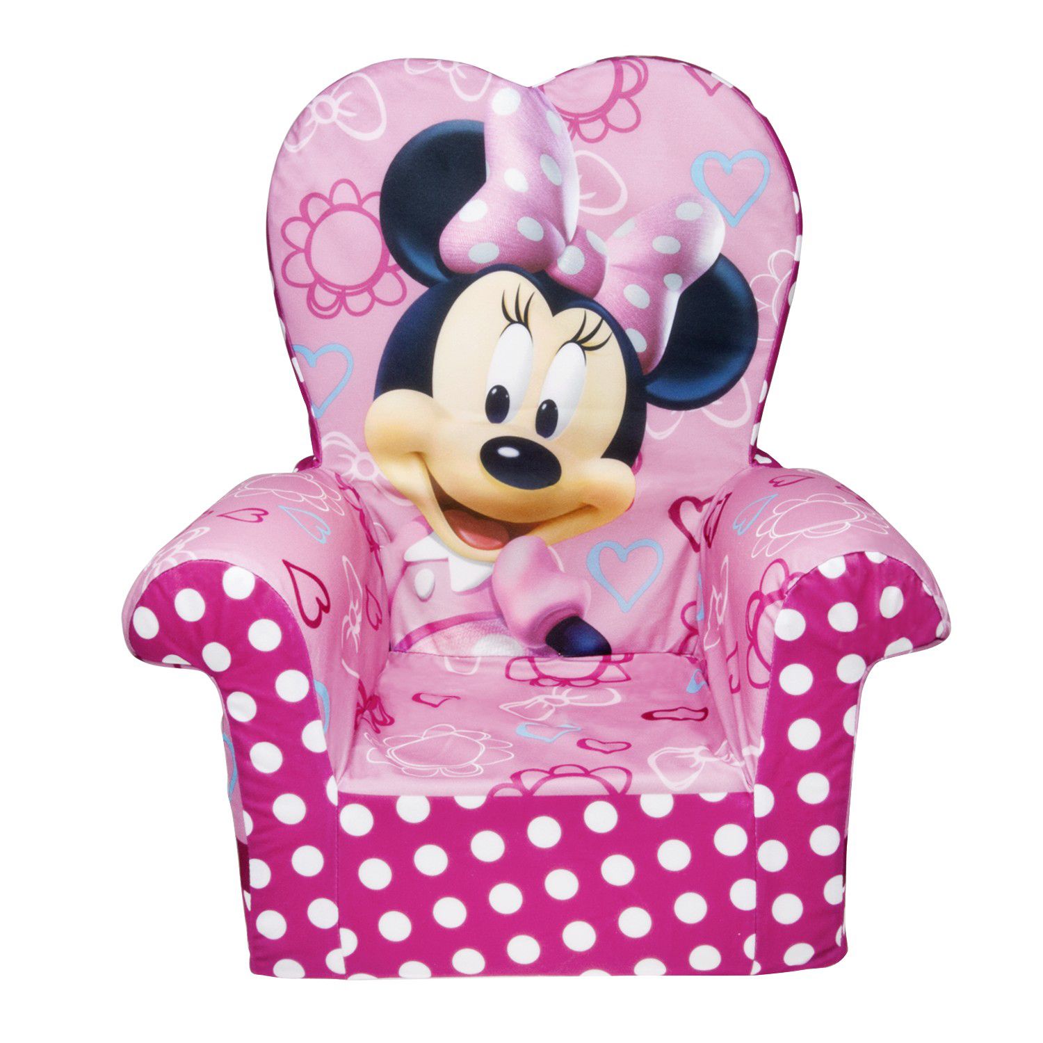 minnie mouse plush chair