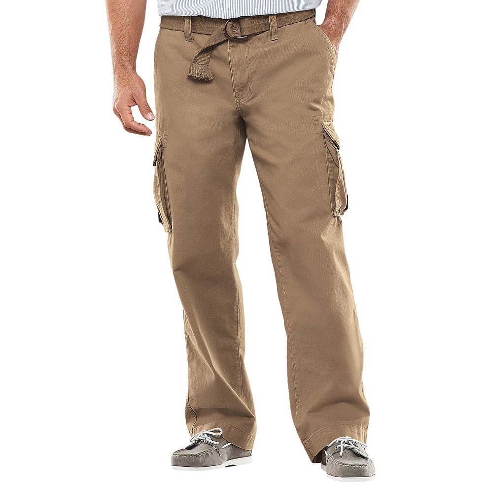 Men's Sonoma Goods For Life® Relaxed-Fit Twill Cargo Pants