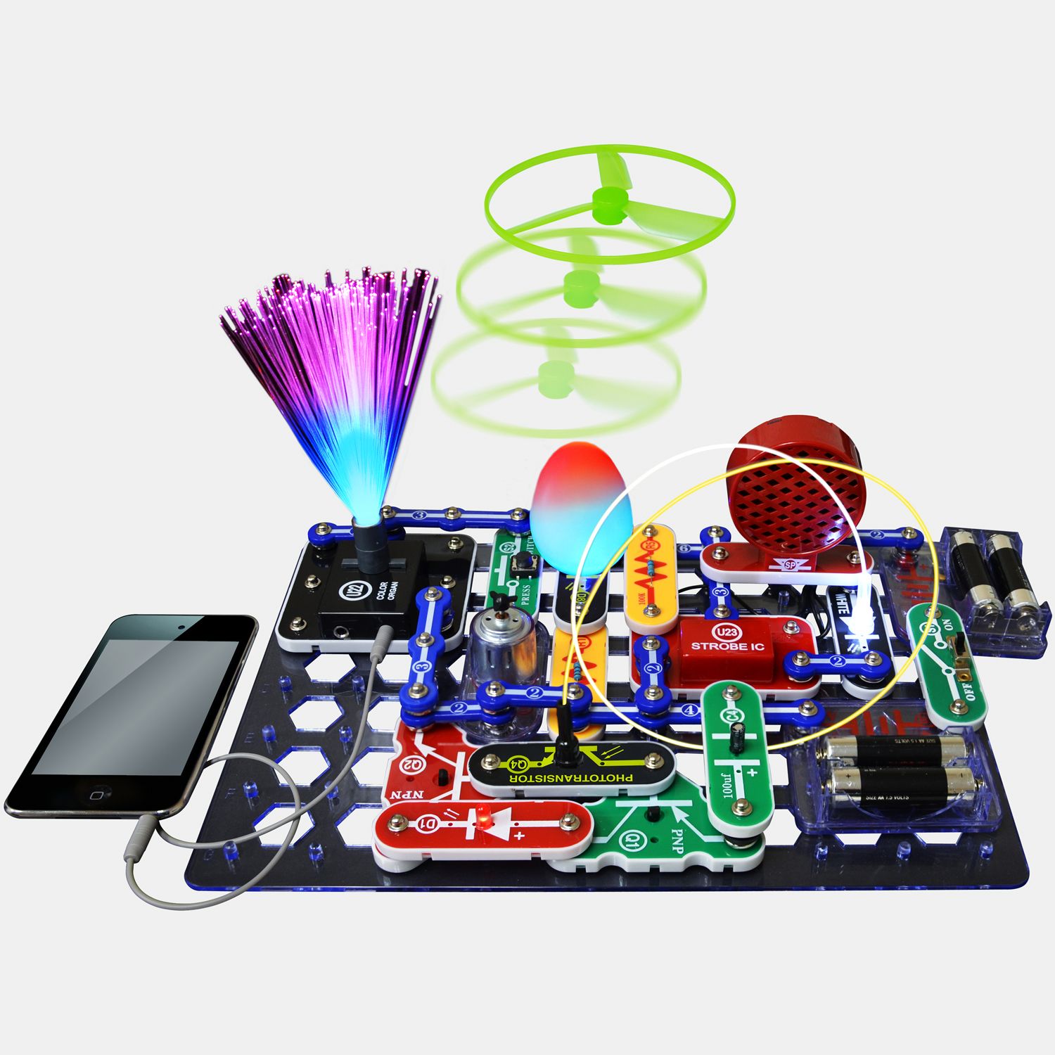 electronic snap circuits