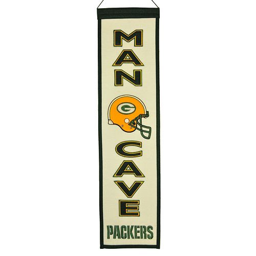 Green Bay Packers Banner and Scroll Sign 