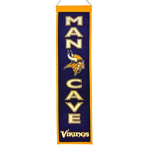 Minnesota Vikings Man Cave Banner