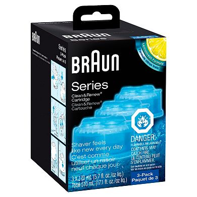 Braun Clean and Renew 3-pk. Refill Cartridges