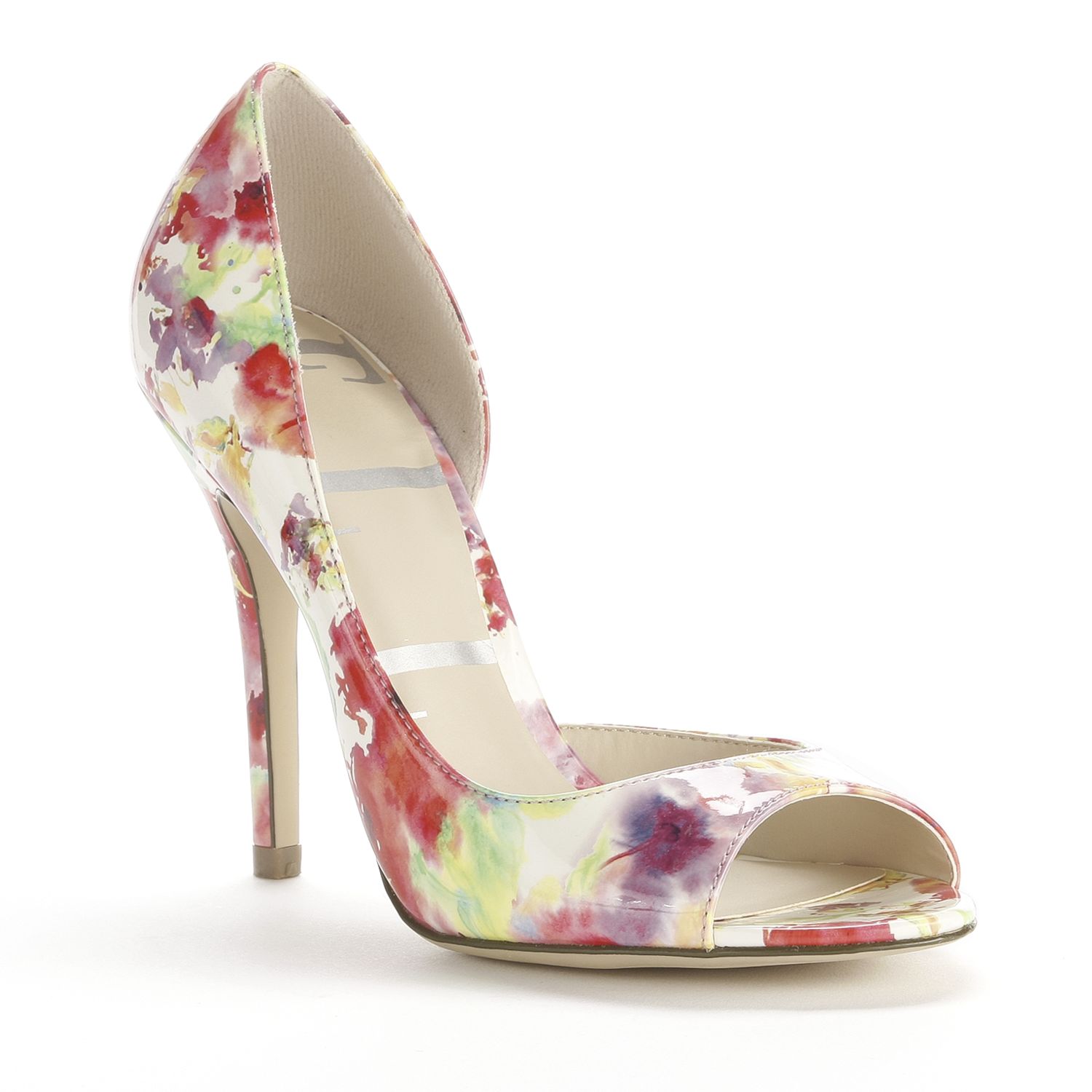 floral womens shoes heels