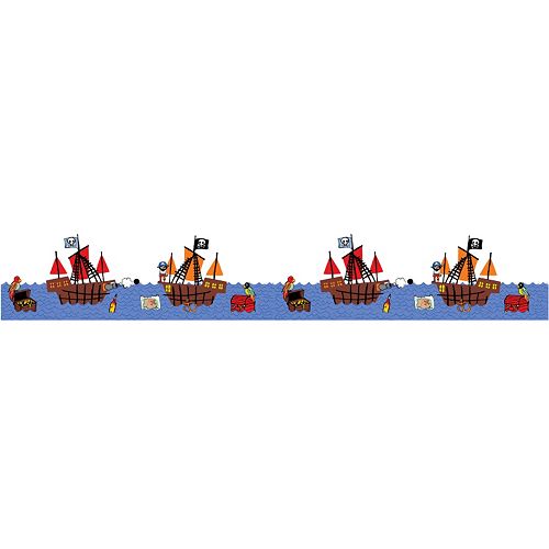 WallPops Argh Pirates Stripes Wall Decals