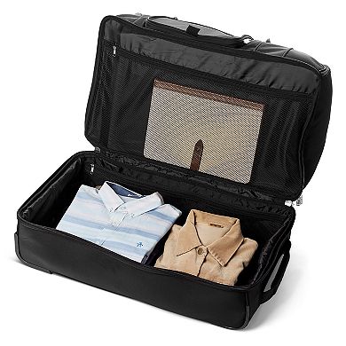 Denver Broncos 27-in. Wheeled Drop-Bottom Duffel Bag