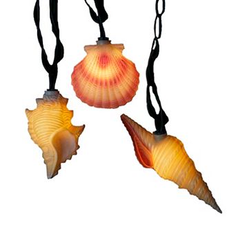 Kurt S. Adler Seashell Christmas Light Set - Indoor & Outdoor