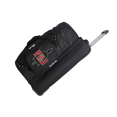 San Diego State Aztecs 27-in. Wheeled Drop-Bottom Duffel Bag