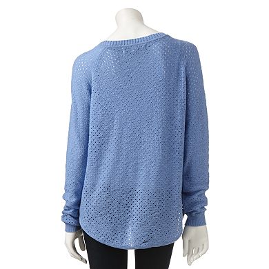 Women's LC Lauren Conrad Pointelle Sweater