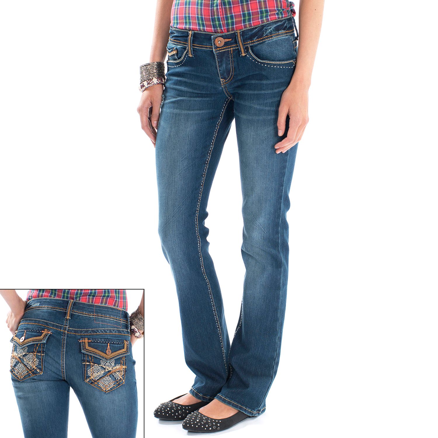 skinny bootcut jeans juniors