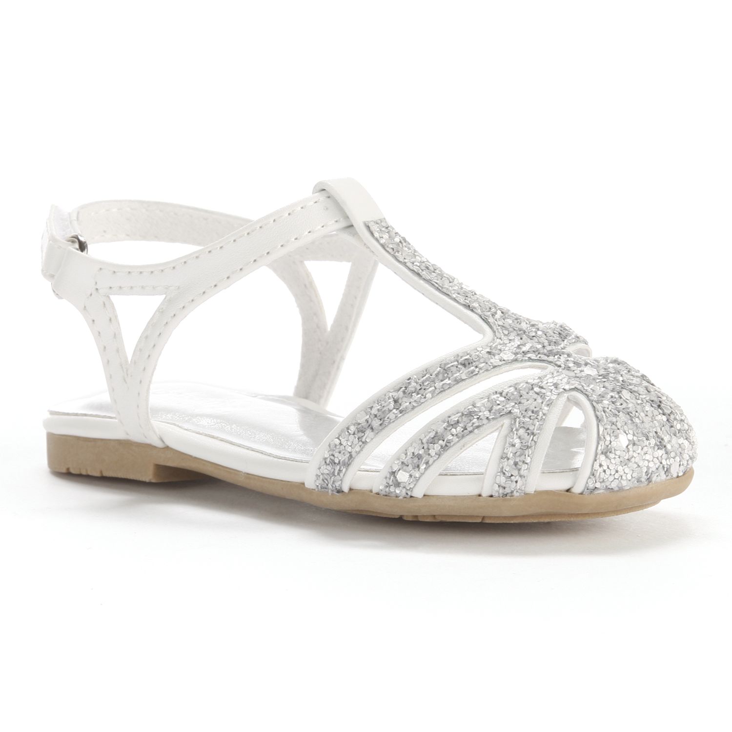kohls glitter sandals