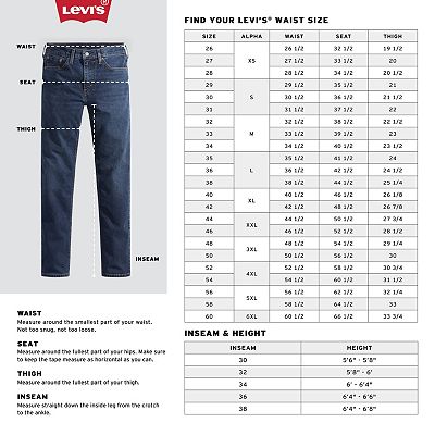 Big Tall Levi s 550 Relaxed Fit Jeans