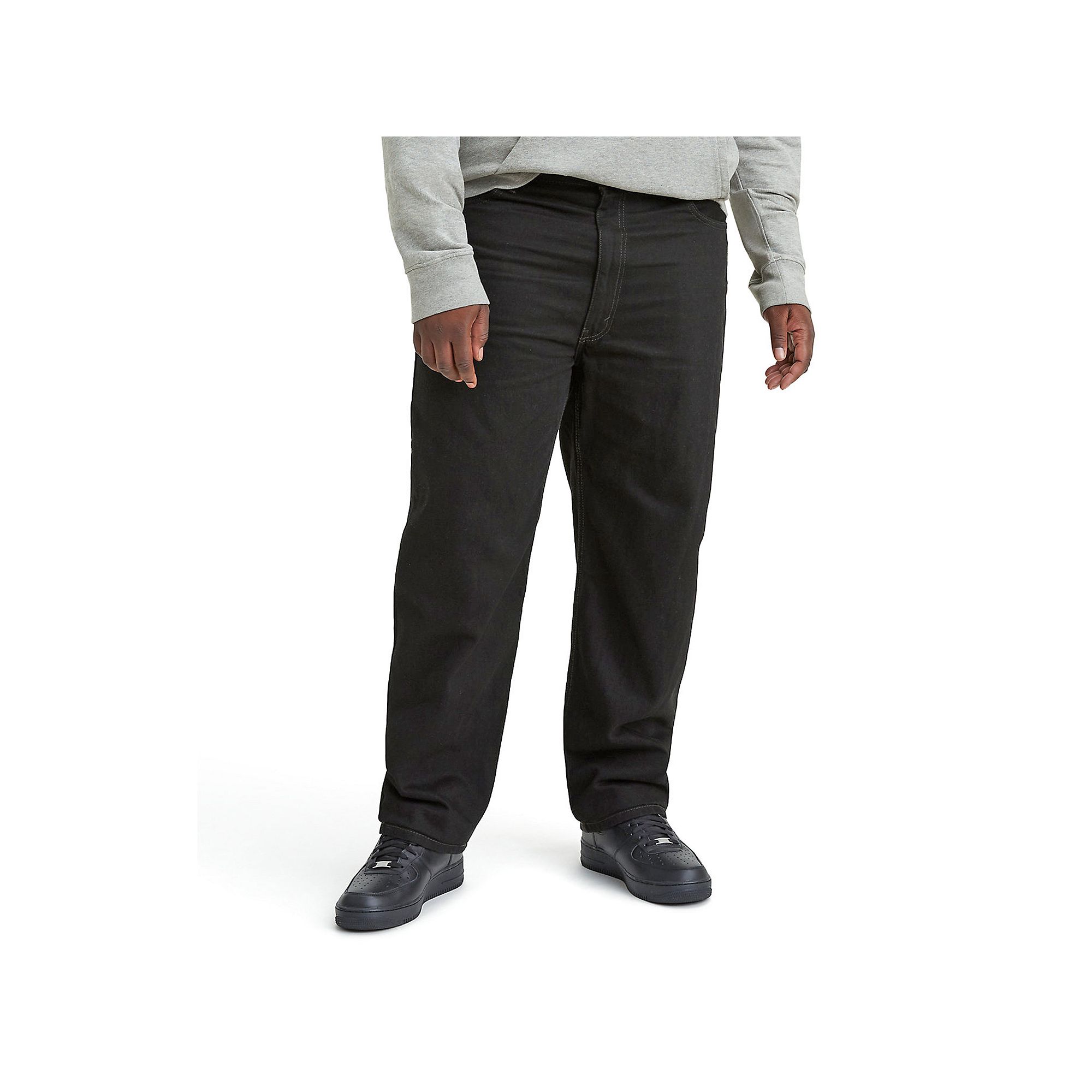 Big & Tall Levis® 550™ Relaxed Fit Jeans, Mens, Size: 46X29, Black