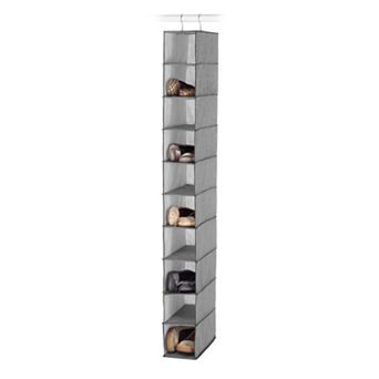 Whitmor Hanging Shoe Shelves Organizer