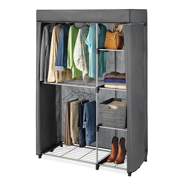 Whitmor DoubleRod Closet Cover