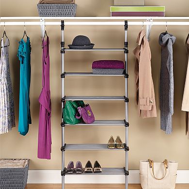 Whitmor 6-Shelf Closet Rod Closet System